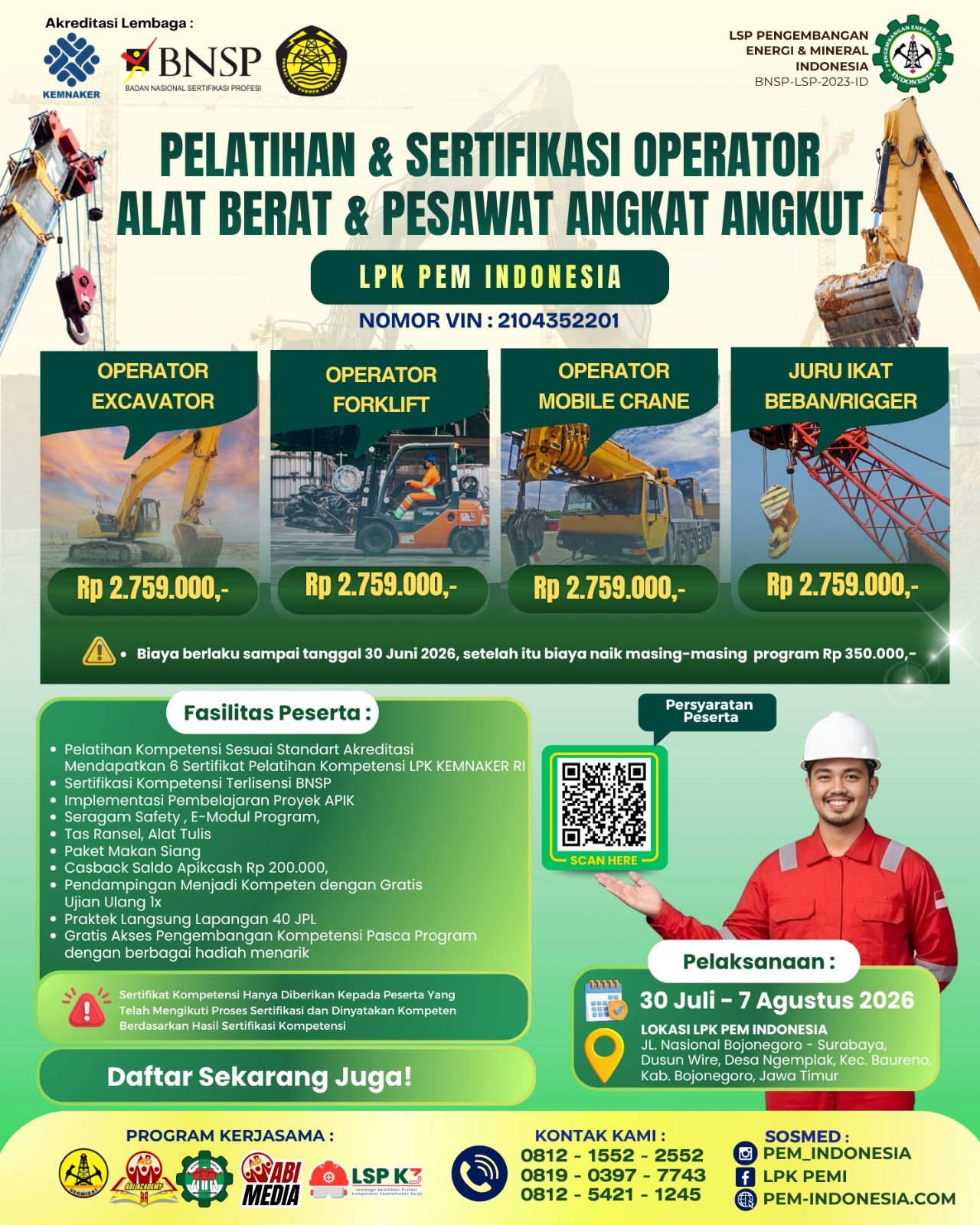 Program MULTI COMPETENCY PEMI 2026