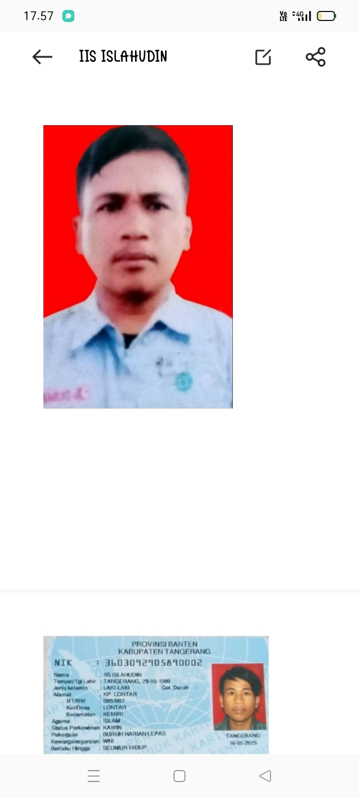 Foto IIS ISLAHUDDIN